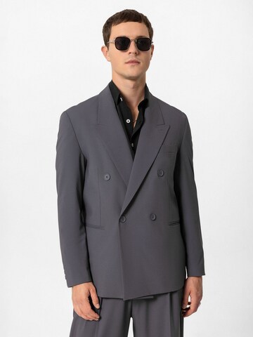 Antioch Regular Fit Sakko 'Luca' in Grau: Vorderseite