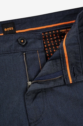 BOSS Orange Ozke Chino hlače | modra barva