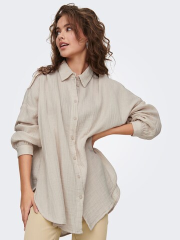 Camicia da donna 'Thyra' di ONLY in grigio