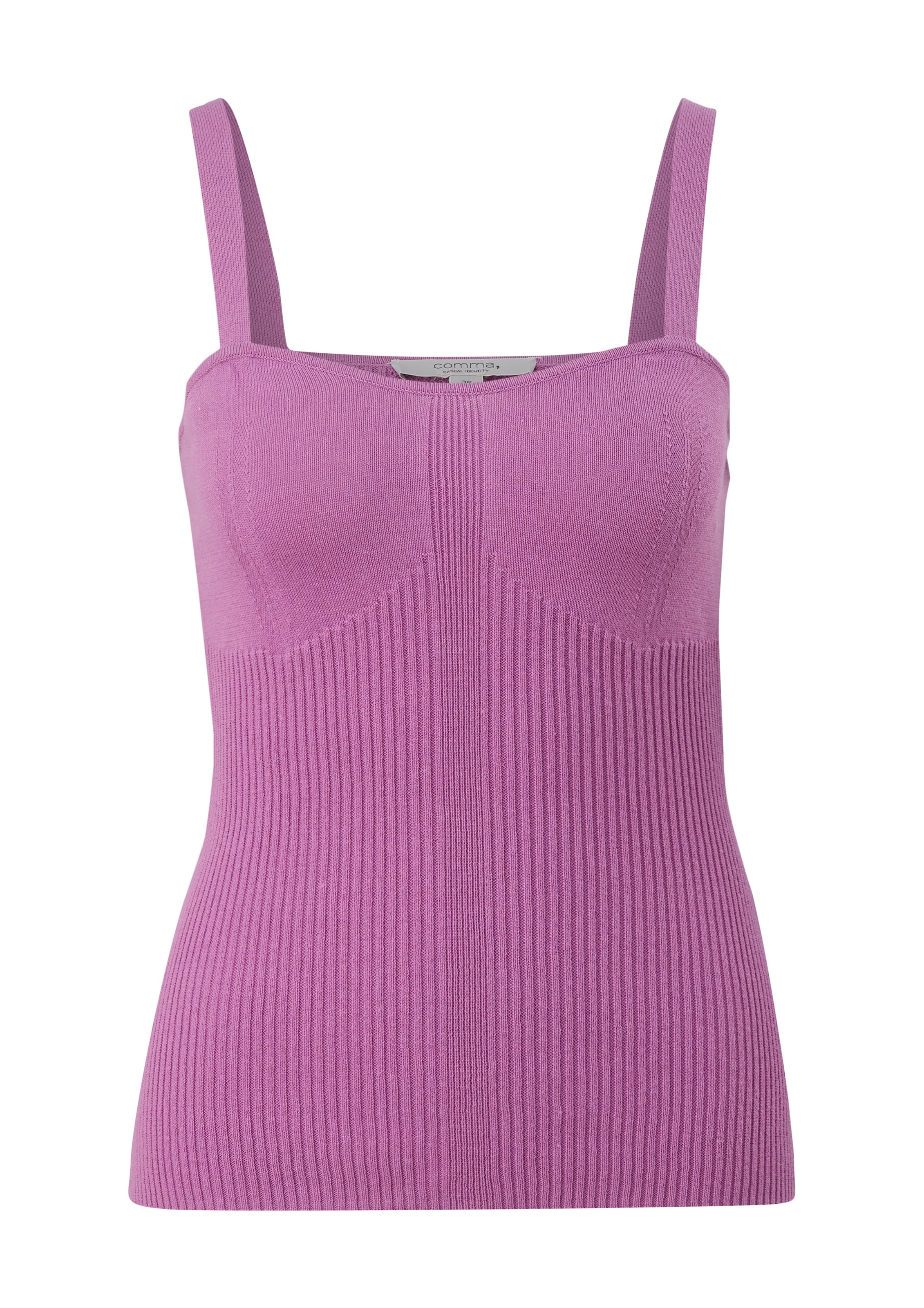 Tops en tricot comma casual identity en rose : devant