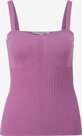 comma casual identity Knitted Top in Pink: front