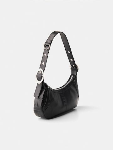 Bershka Shoulder bag in Black