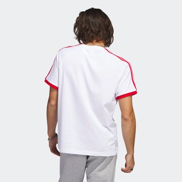 T-Shirt 'Sst 3-Stripes' ADIDAS ORIGINALS en blanc