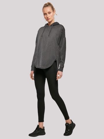 Pull-over 'Skelett Hände Schmetterling' F4NT4STIC en gris