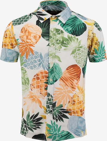 smėlio Key Largo Standartinis modelis Marškiniai 'KLPINEAPPLE': priekis