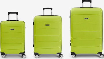 Gabol Suitcase Set 'Midori ' in Green: front