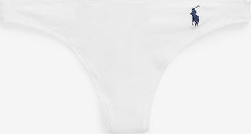 Polo Ralph Lauren String ' Thong ' in Wit: voorkant