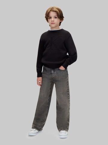 Calvin Klein Jeans Pullover in Schwarz