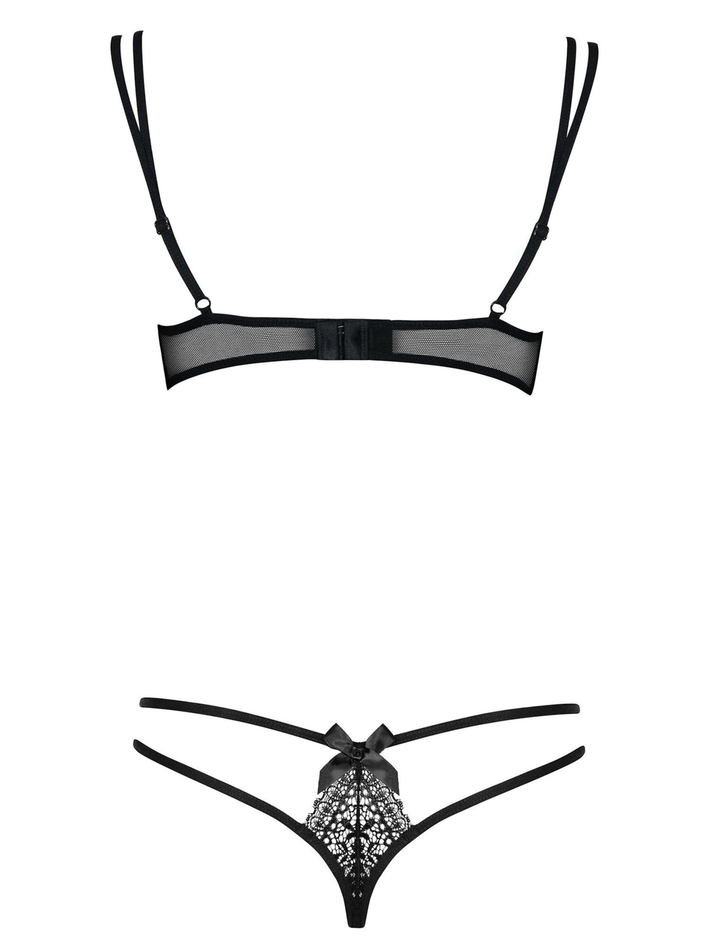 Obsessive Negligee 'Intensa Set' in Black