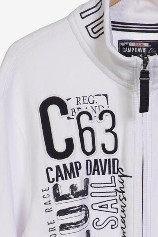 CAMP DAVID Sweater XXXL in Weiß