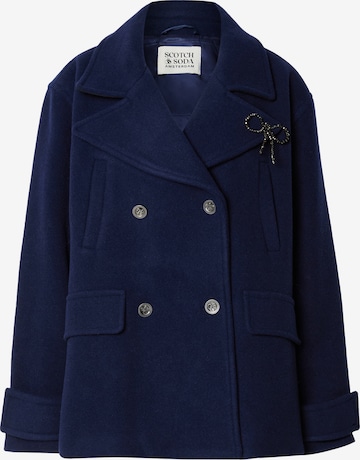 mėlyna SCOTCH & SODA Demisezoninis paltas: priekis