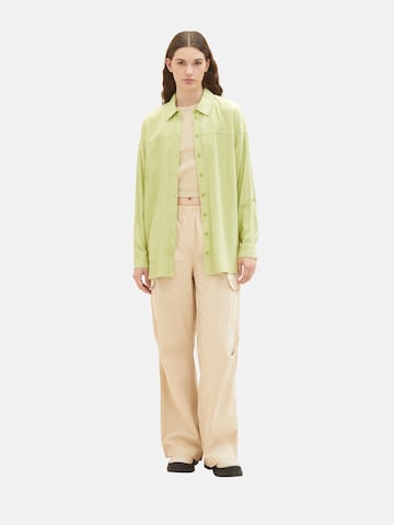 TOM TAILOR DENIM Blouse in Groen