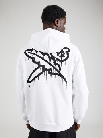 Iriedaily Sweatshirt 'Irie' in White: front