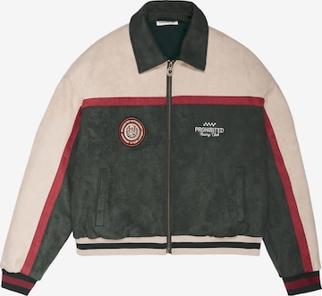 Prohibited Tussenjas 'Club' in Groen: voorkant