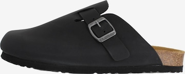 DR. BRINKMANN Clogs 'Nerpio' in Schwarz: Vorderseite