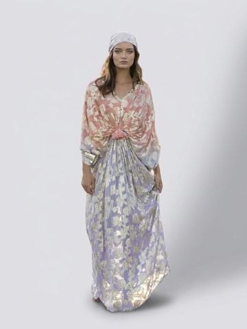 Miss June Dress 'Caftan Long Pastel' in Mixed colours
