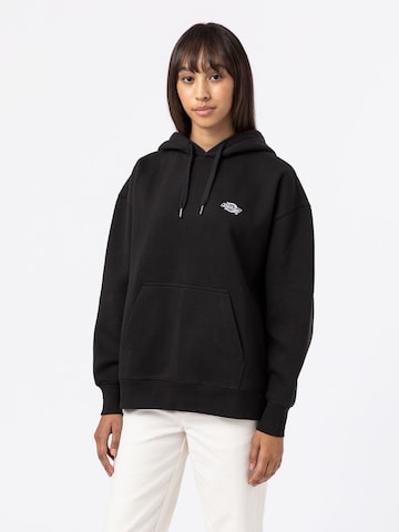 DICKIES Sweatshirt 'SUMMERDALE' in Schwarz: predná strana