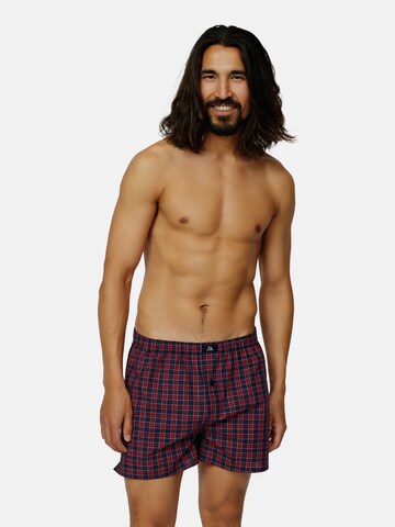 DANISH ENDURANCE Boksershorts 'Organic Woven' i blå: forside