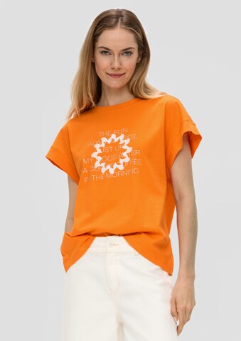 s.Oliver Shirt in Orange: front