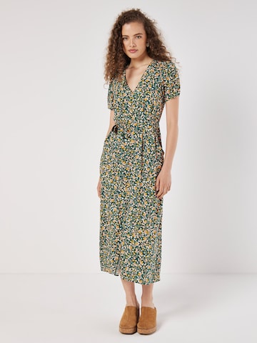 Apricot Jurk ' ' in Groen: voorkant