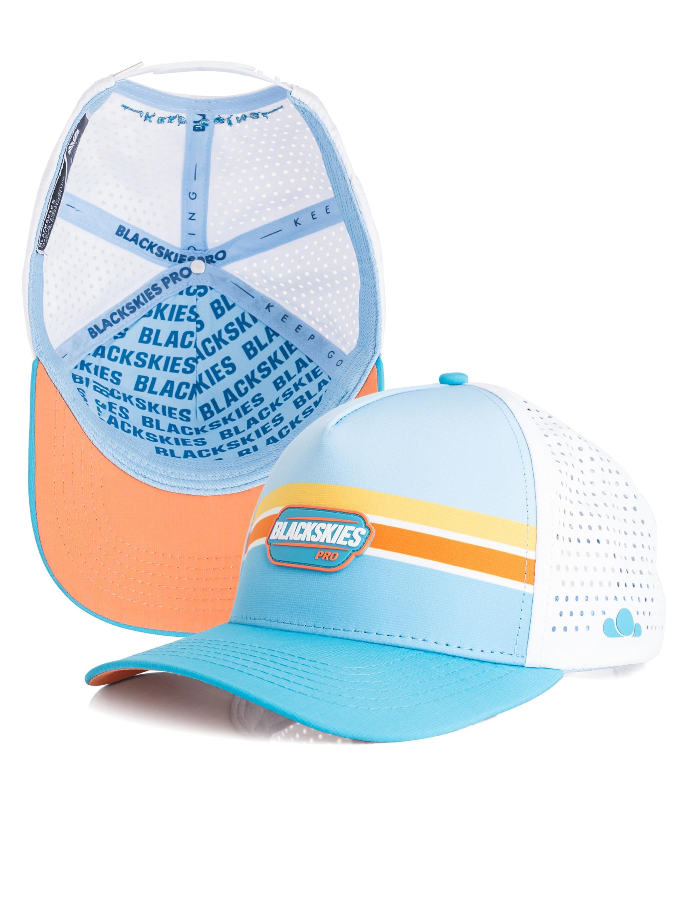 Blackskies Athletic Cap 'Pro Flow Sport Performance' in 54-64 in Sky blue, Item view