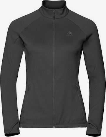 ODLO Sweatshirt ' Midlayer full zip PROITA ' in Grau: predná strana