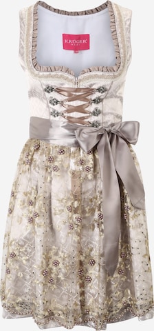 Krüger Madl Dirndl 'Nena' in Grey: front