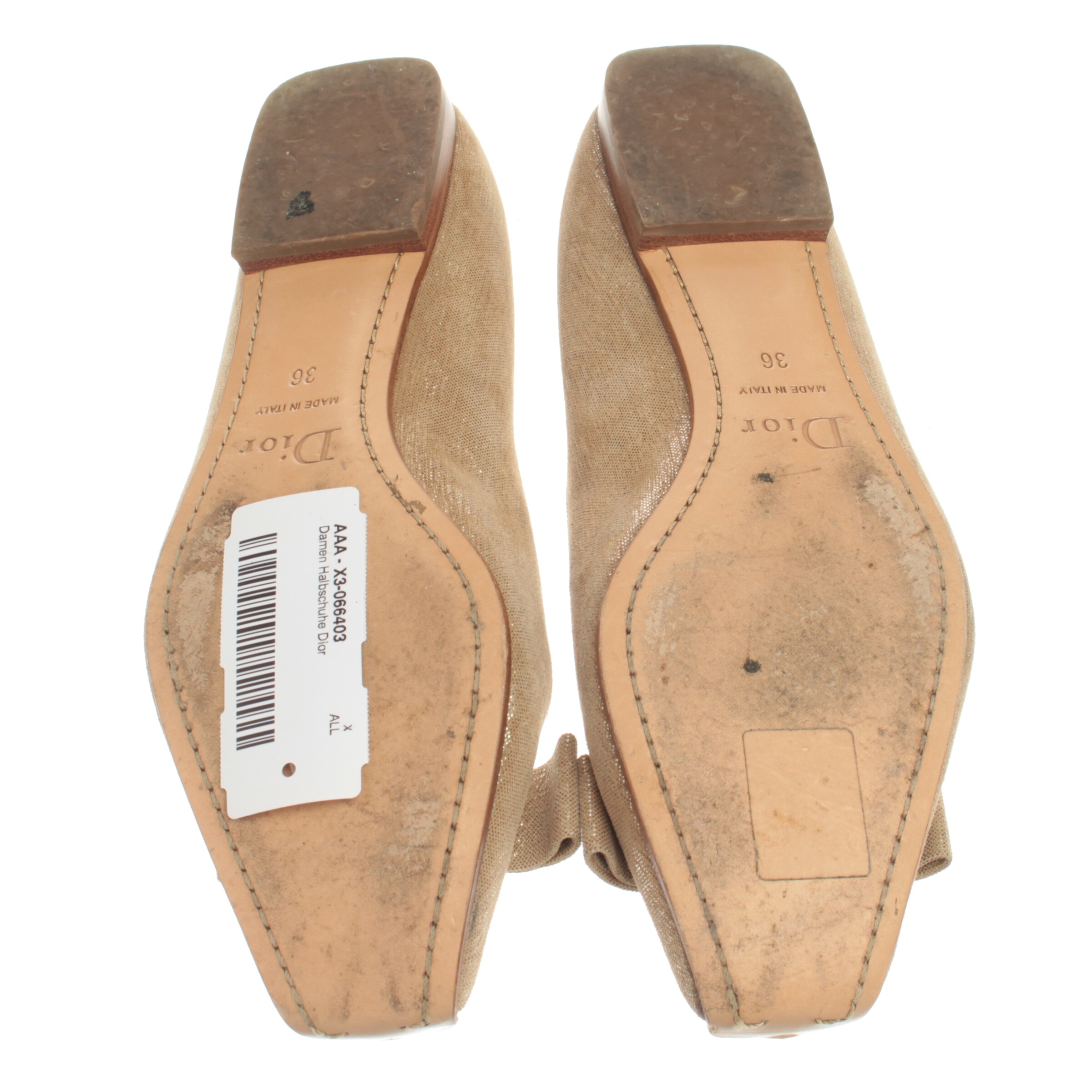 Dior Flats & Loafers in 36 in White