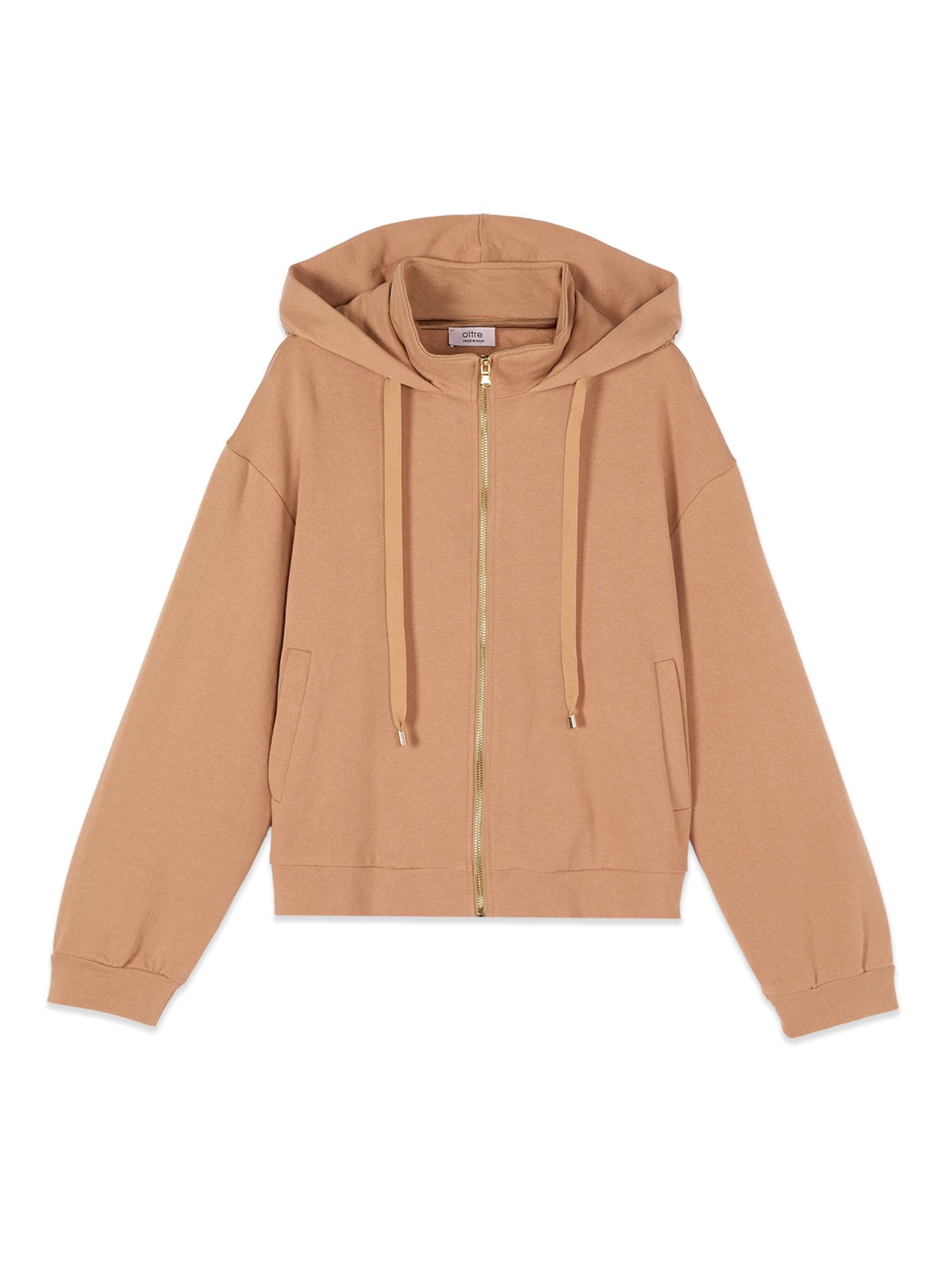 Pull-over oltre en marron : devant