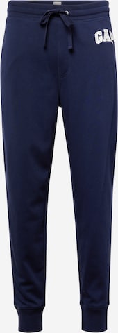 Effilé Pantalon GAP en bleu : devant