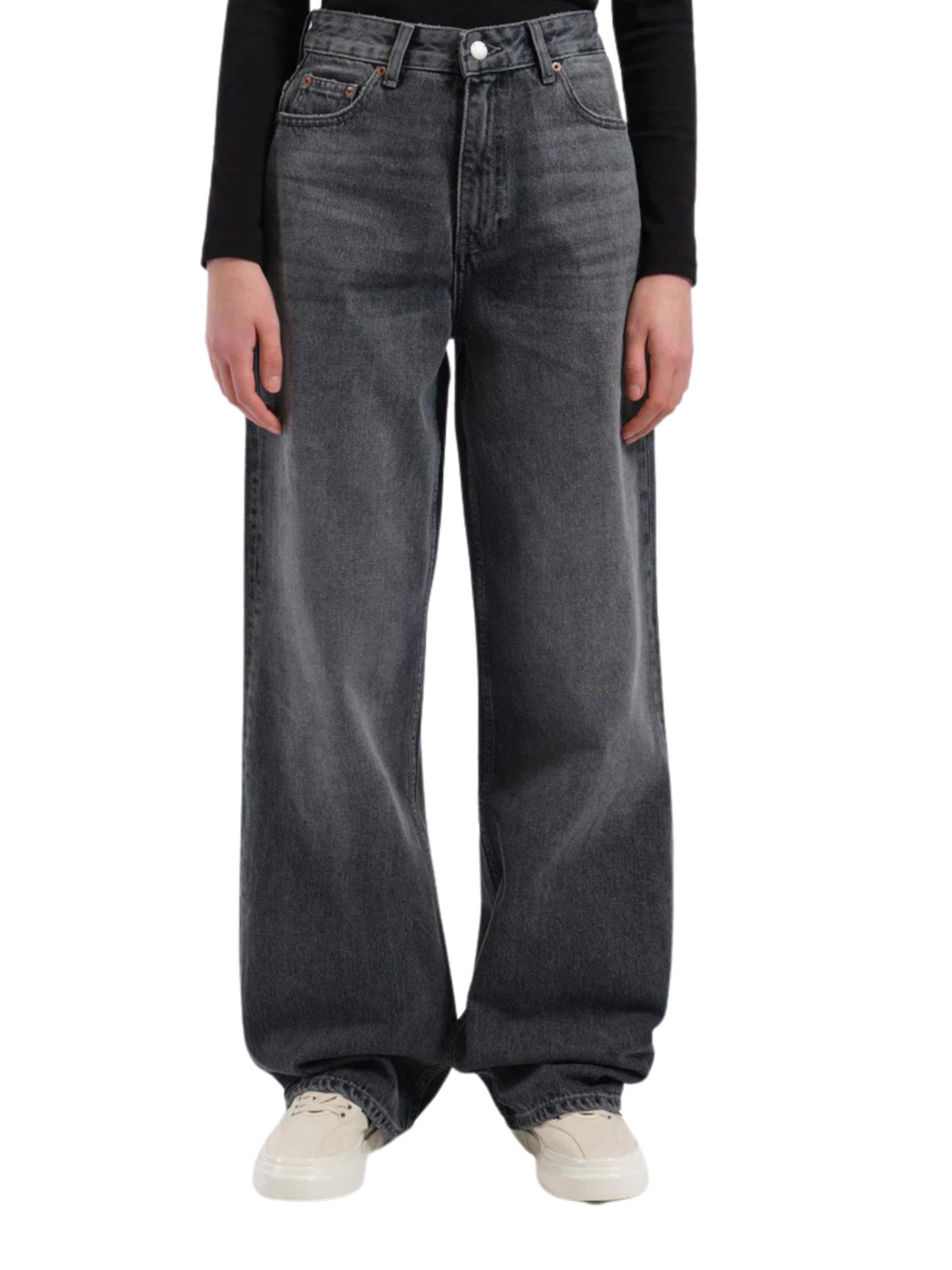 Dr. Denim Regular Jeans in Grijs: voorkant