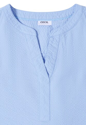 CECIL Bluse in Blau