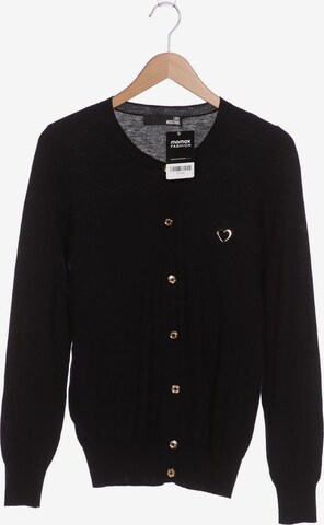 Love Moschino Sweater & Cardigan in L in Black: front