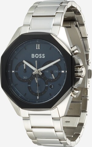 Orologio analogico di BOSS in argento: frontale