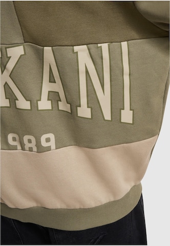 Karl Kani Zip-Up Hoodie in Green