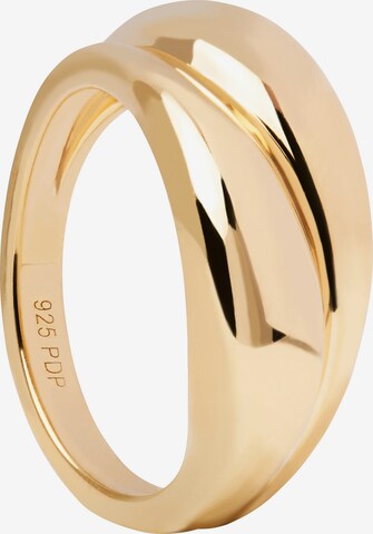 P D PAOLA Ring in Gold: front