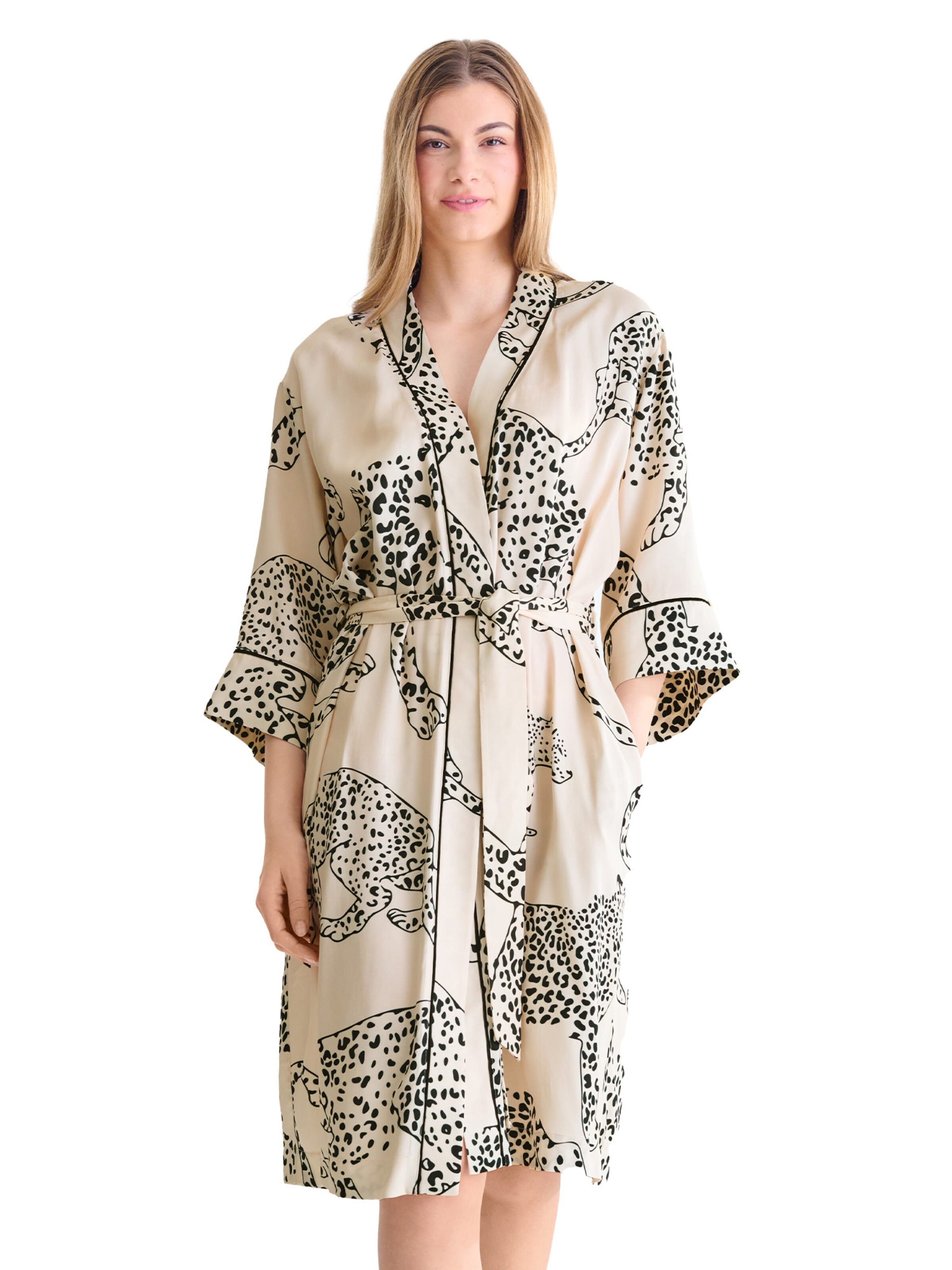 Lisca Dressing Gown 'Tamara' in Beige