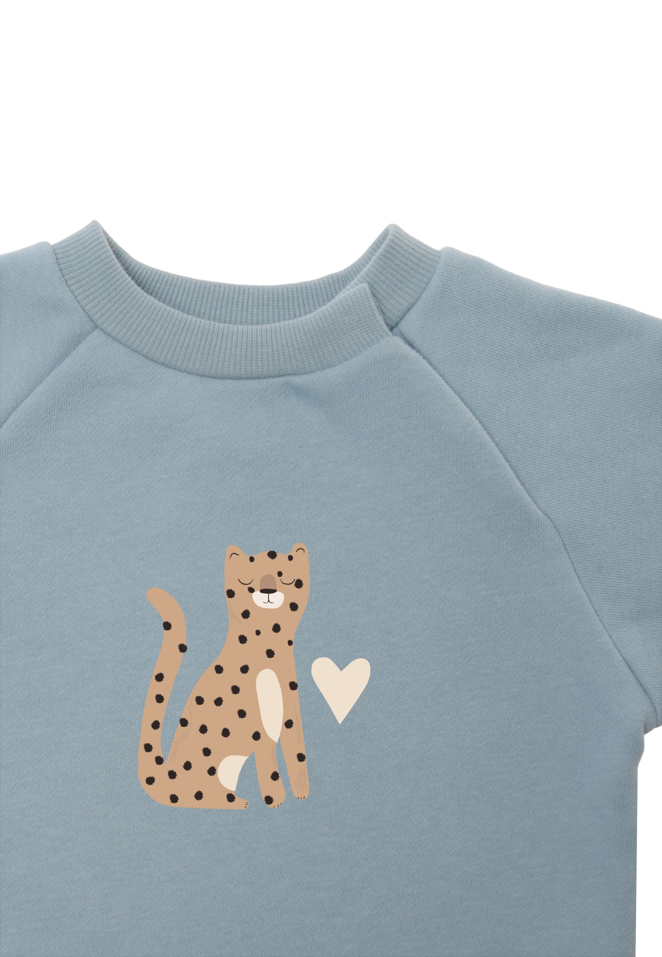 LILIPUT Sweatshirt 'Leopard' in Blau