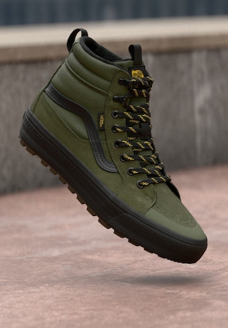 VANS Kotníkové tenisky 'SK8-HI' – zelená