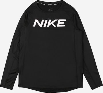 melns NIKE Sporta krekls: no priekšpuses