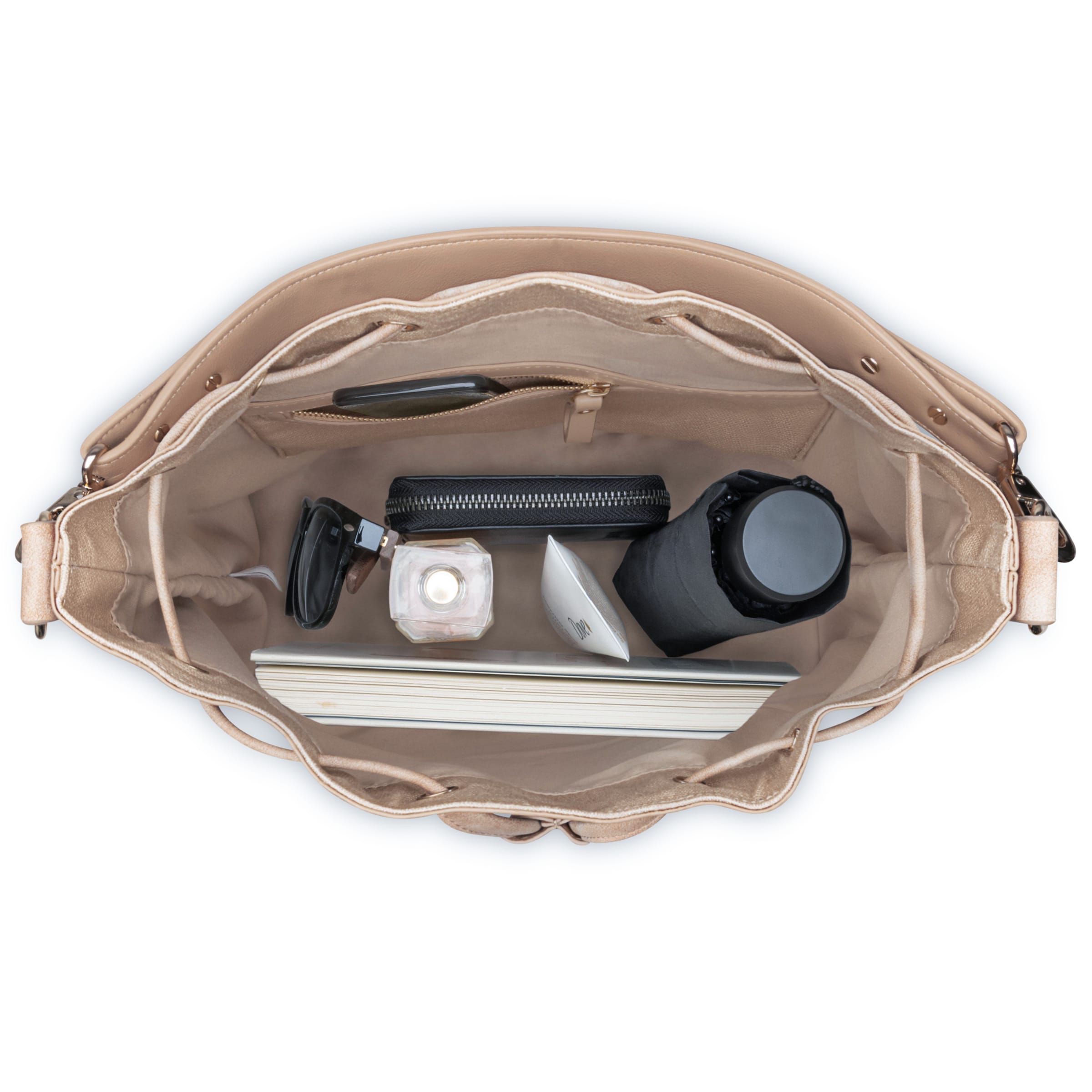 Expatrié Posetaske 'Sarah Medium' i beige