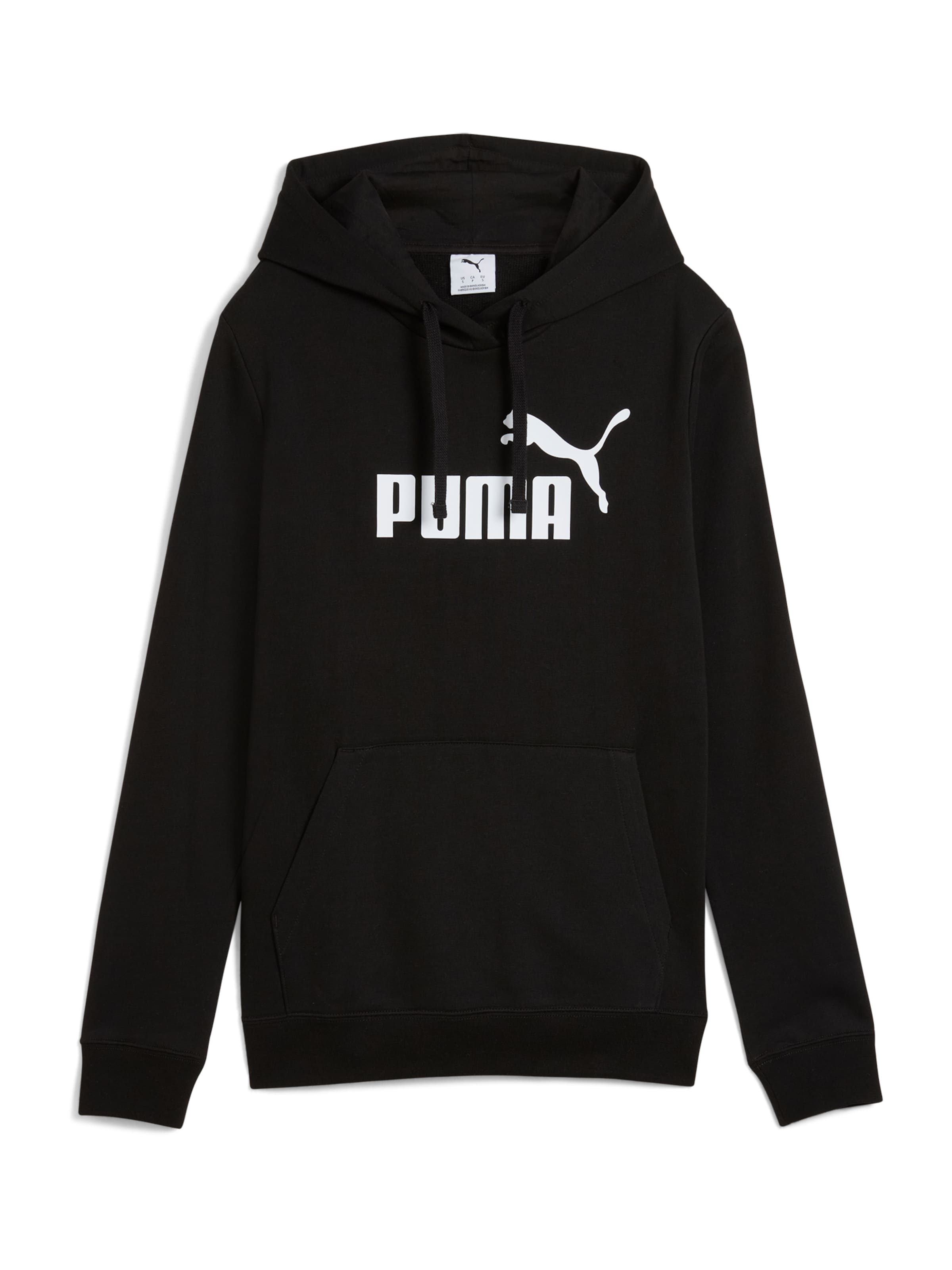 PUMA Sports sweatshirt &#x27;ESS No. 1&#x27; in Black: front