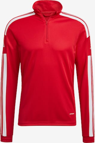 ADIDAS SPORTSWEAR Skinny Sportsweatshirt 'Squadra 21 ' in Rood: voorkant