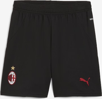 Pantalon de sport 'AC Milan 24/25' PUMA en noir : devant