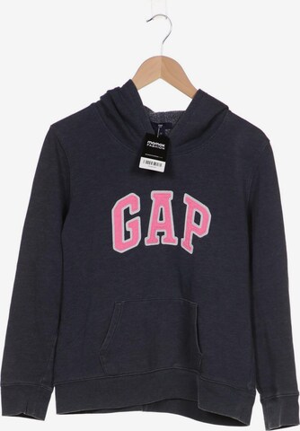 GAP Sweatshirt & Zip-Up Hoodie in M in Blue: front