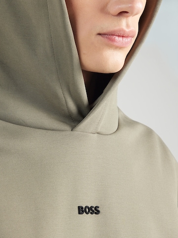 BOSS Sweatshirt 'Sly Zone' in Beige
