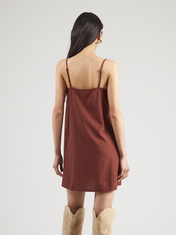 VERO MODA - Vestido de verano en marrón