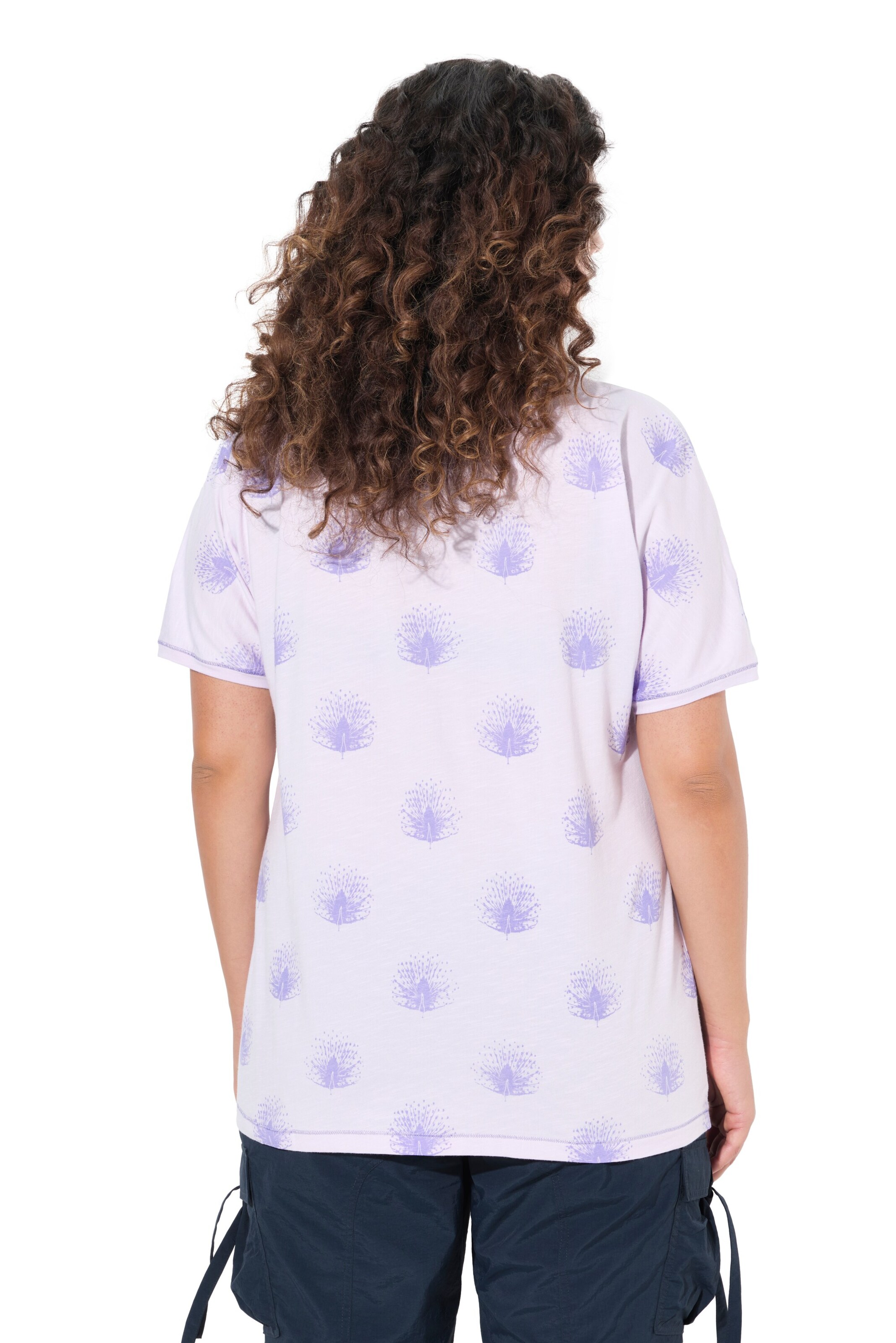 T-shirt Ulla Popken en violet