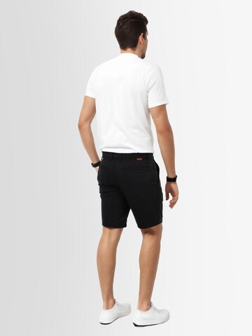 INDICODE Regular Pants 'B799 ' in Black