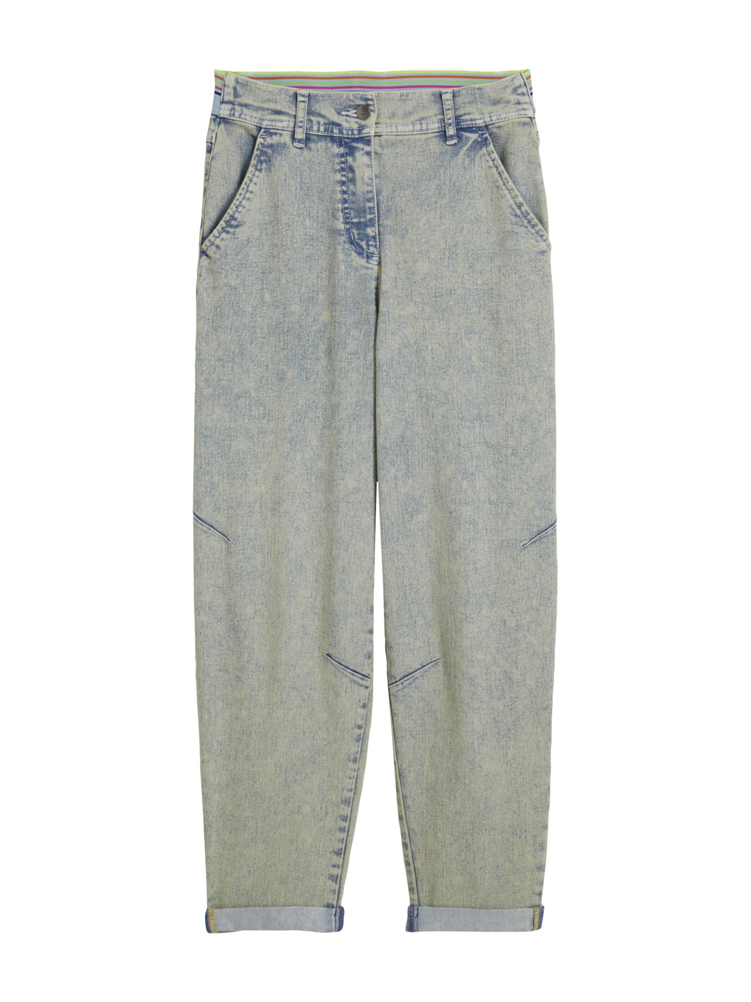bonprix Loosefit Jeans in Blau: Vorderseite